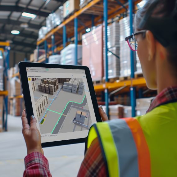 woman-checking-tablet-warehouse